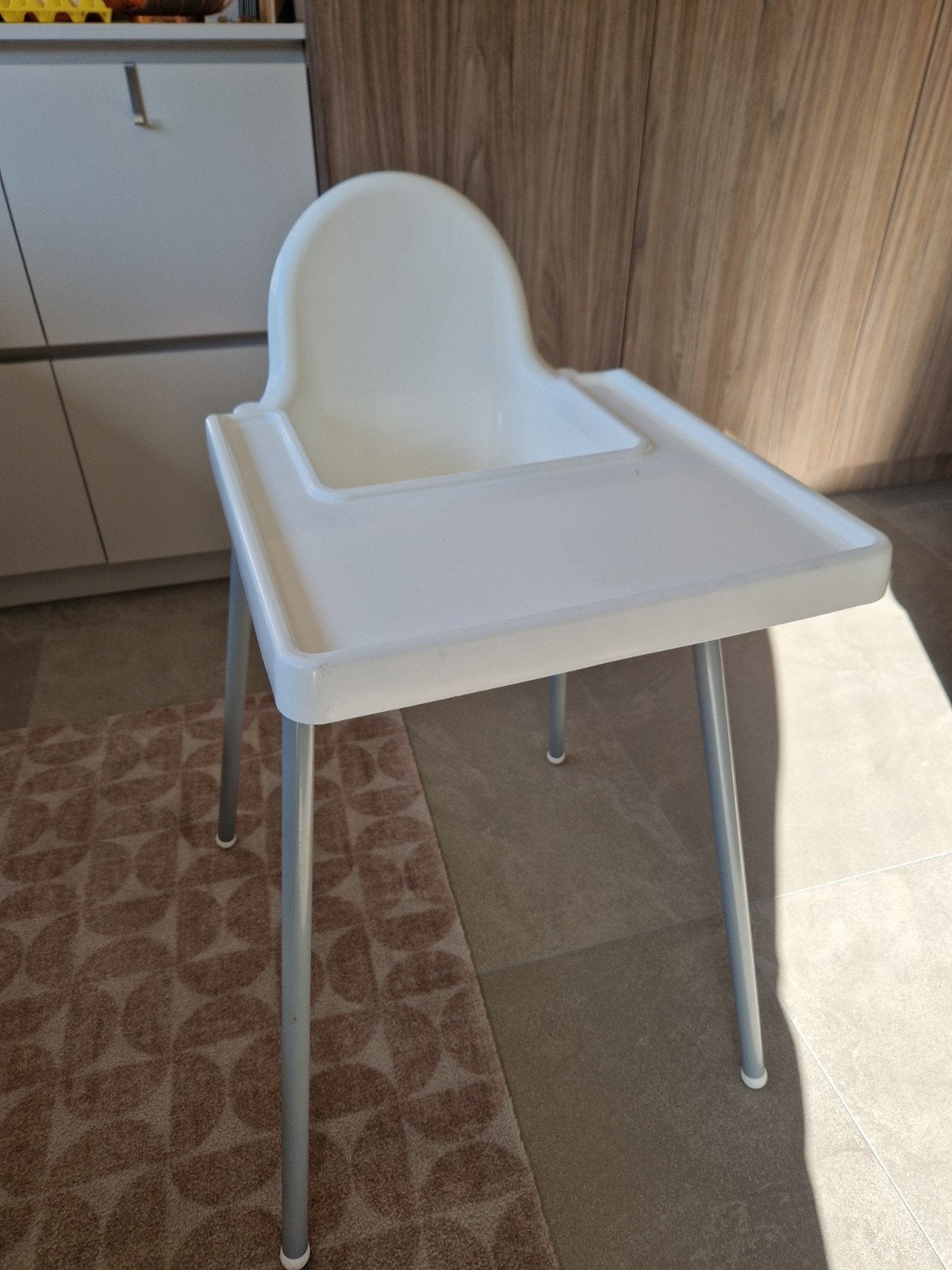 Ikea kinderstoel met zitverkleiner en riempjes, Ophalen, Gebruikt, Overige typen, Gordel(s)