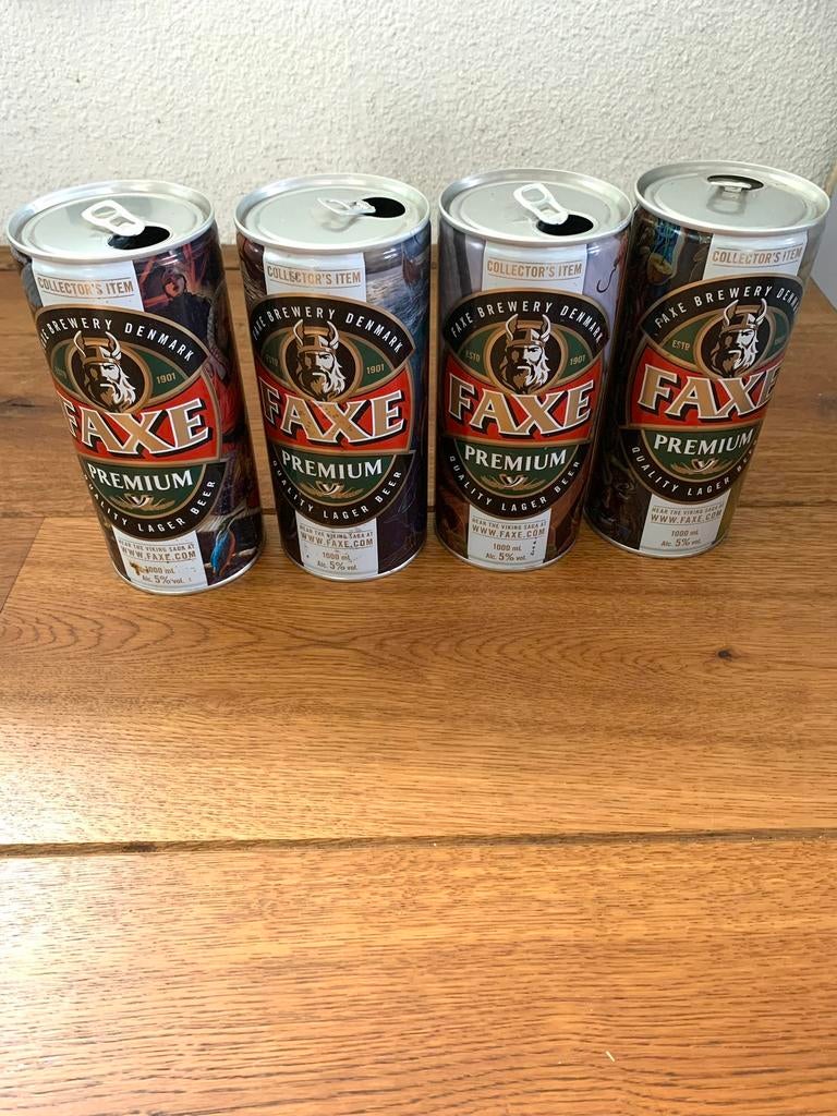 Limited edition Faxe blikken, Ophalen of Verzenden