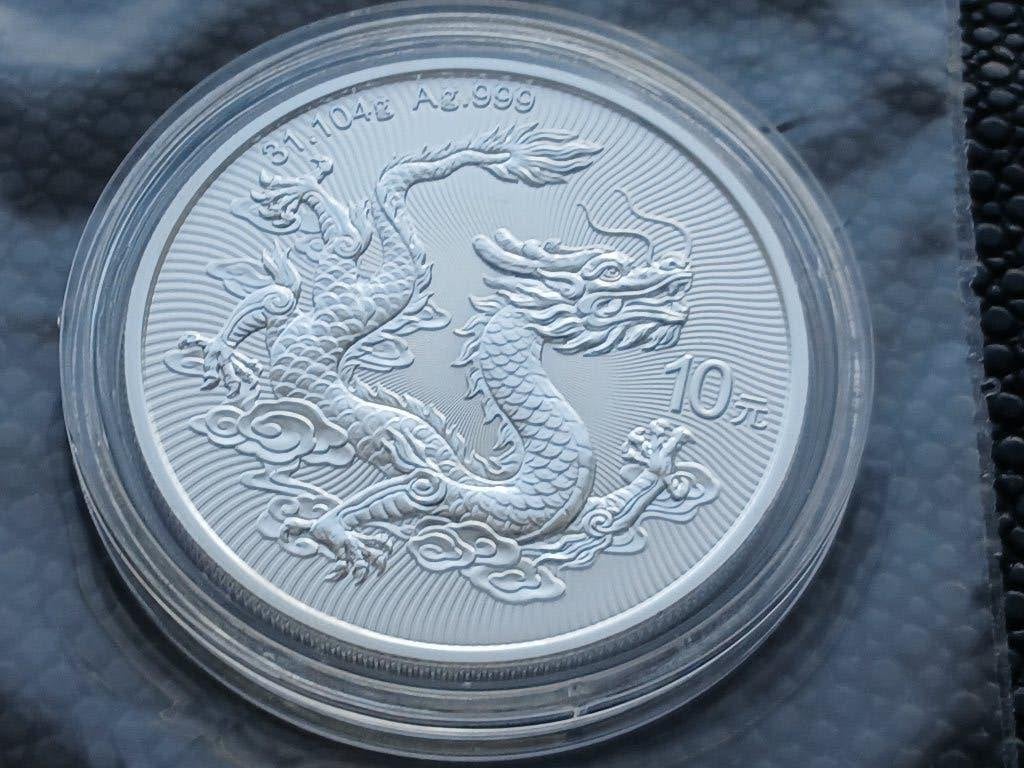 2025 China Dragon 1 oz silver BU, Postzegels en Munten, Ophalen of Verzenden, Oost-Azië, Losse munt, Zilver