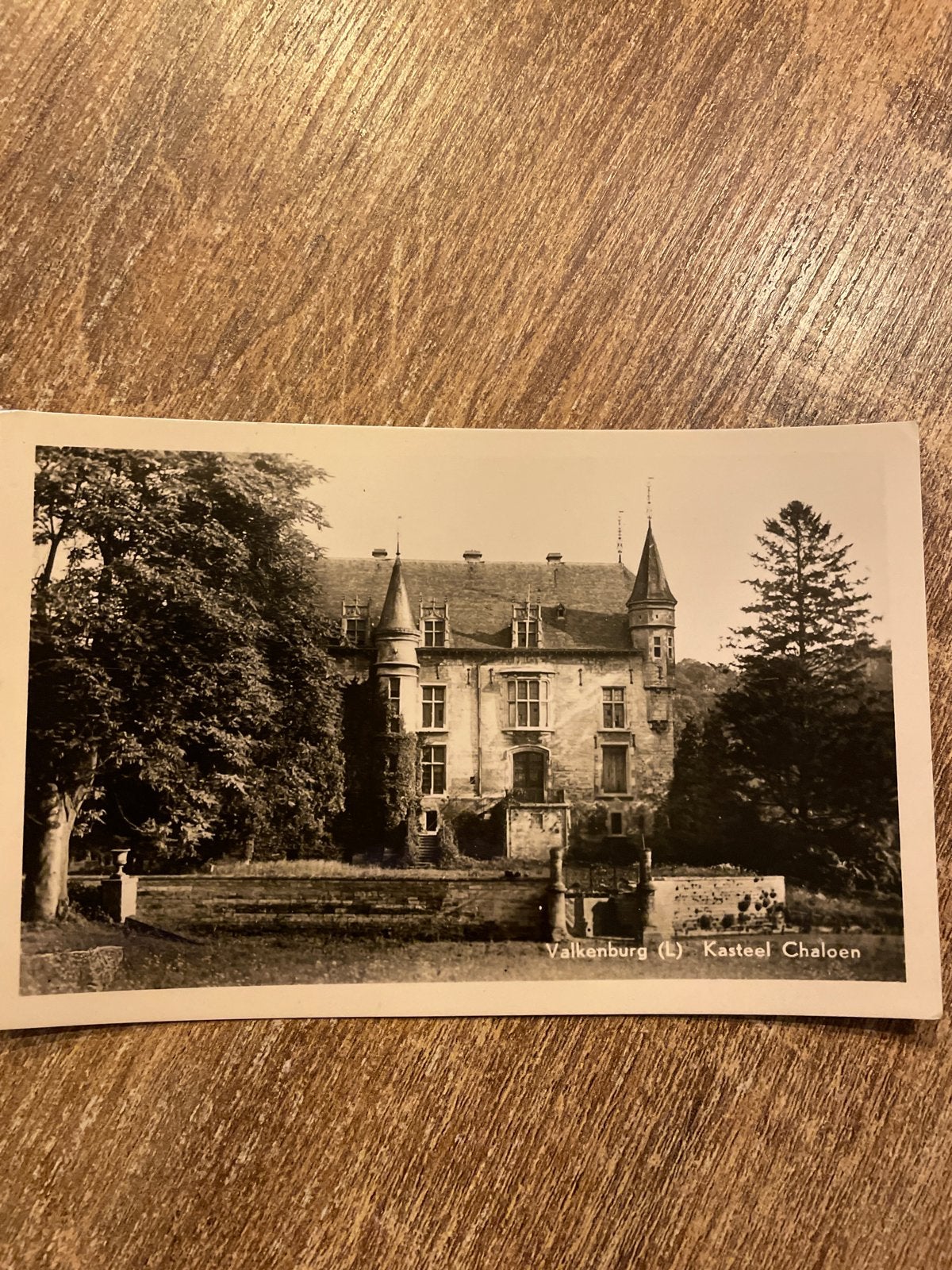 Ansichtkaart Kasteel Chaloen Valkenburg (L), Ophalen of Verzenden, Ongelopen, Limburg
