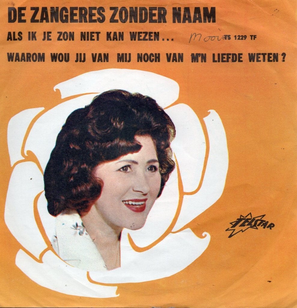 de zangeres zonder naam, 7 inch, Single, Ophalen of Verzenden, Zo goed als nieuw