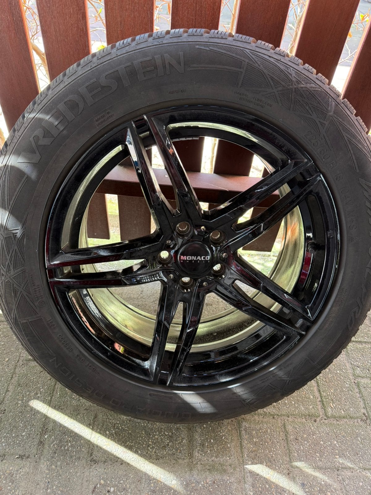 Mooie set winterbanden voor Ford Kuga 18” op velg en TMPS, Ophalen, 18 inch, Banden en Velgen, Winterbanden