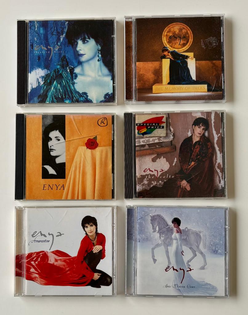 6 x Enya, Cd's en Dvd's, Cd's | Pop, Gebruikt, Ophalen of Verzenden