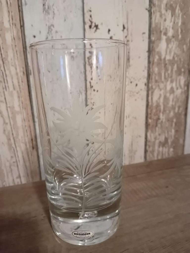 Kisslinger Rattenberg Oostenrijks Kristal -Handgeslepen Glas, Ophalen of Verzenden