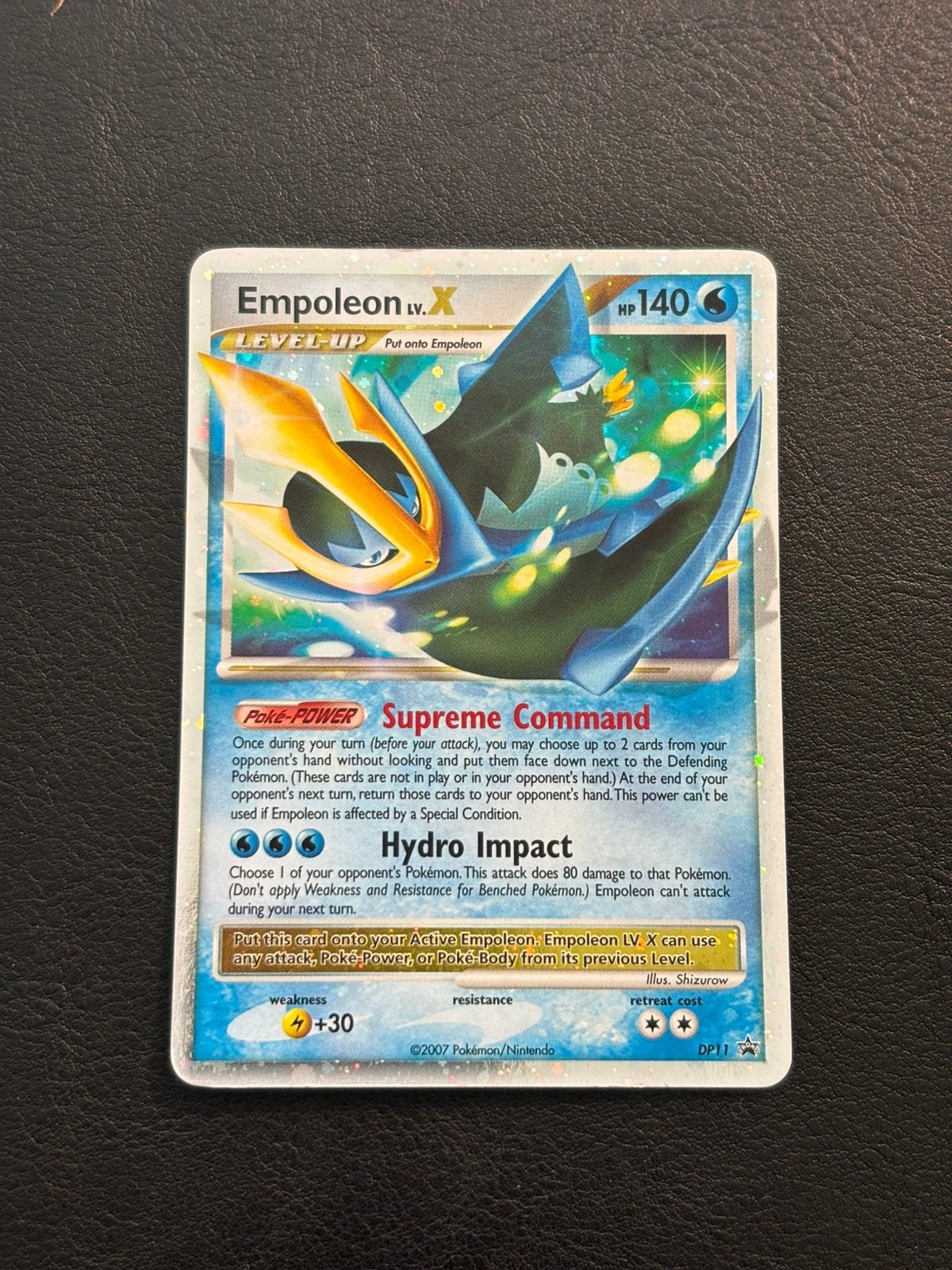 Empoleon LV.X - DP Black Star Promos DP11 (GD+), Ophalen of Verzenden, Zo goed als nieuw