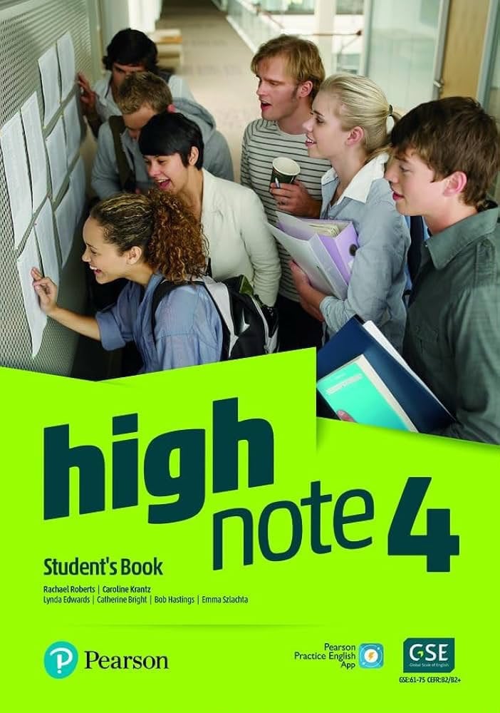 Highnote 4 - vwo engeks, Ophalen, Zo goed als nieuw, VWO, Engels