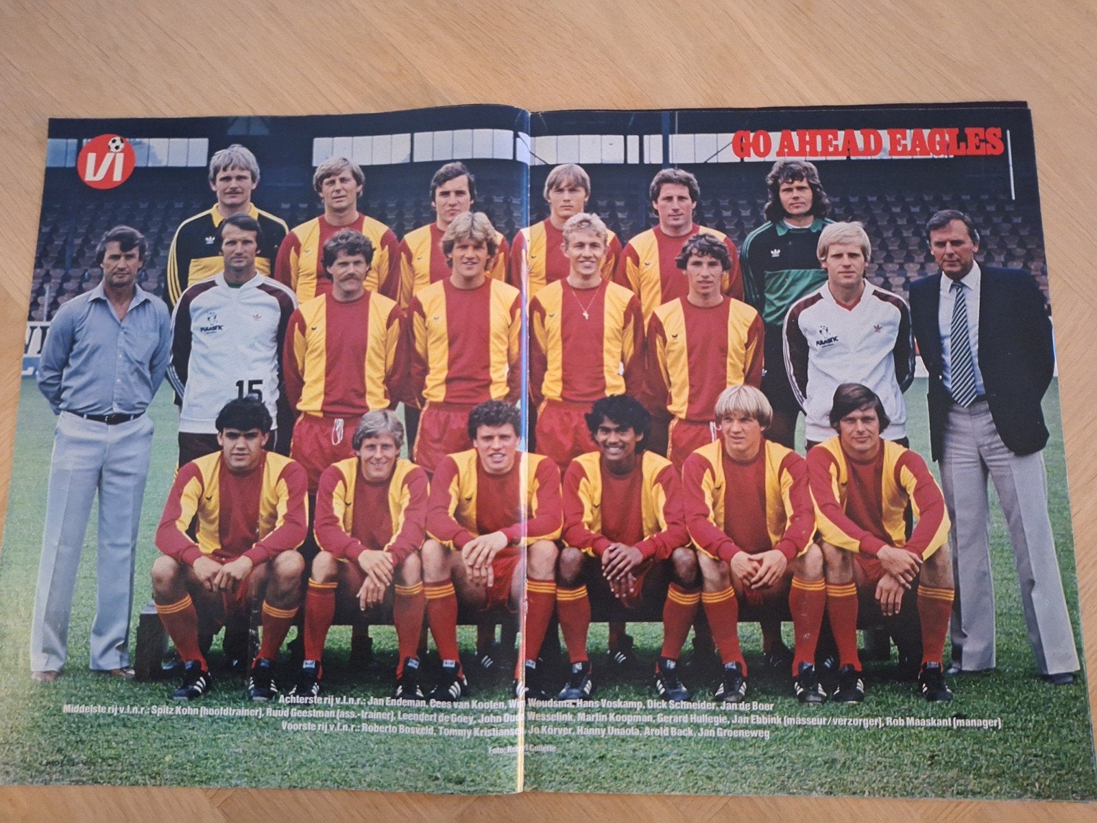 Unieke poster verzameling Go Ahead Eagles (11x, zie foto's!), Ophalen of Verzenden, Zo goed als nieuw, Overige binnenlandse clubs