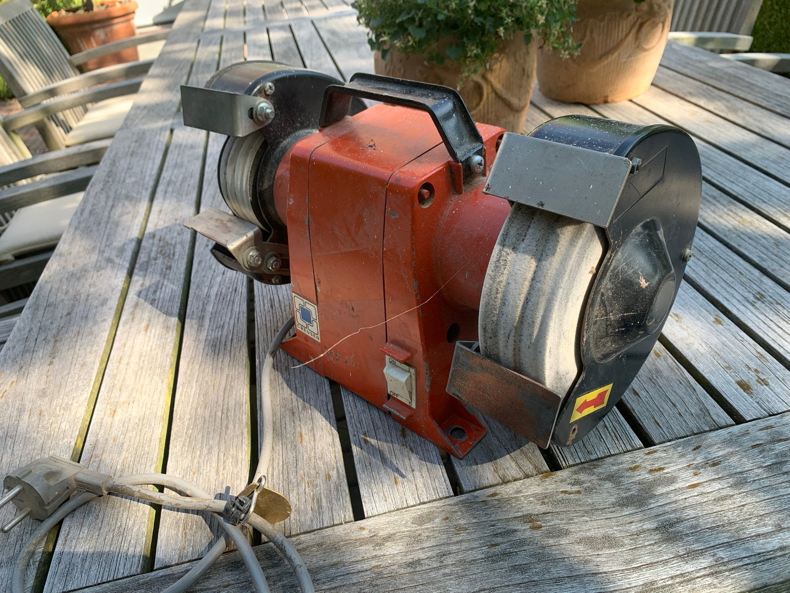 Creusen slijpmachine - Robuust en Betrouwbaar, Doe-het-zelf en Verbouw, Gereedschap | Slijpmachines, Ophalen of Verzenden, Gebruikt