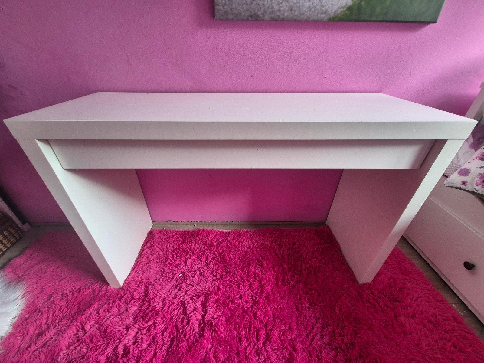 Ikea malm make up tafel, Ophalen, Gebruikt, 50 tot 100 cm, Minder dan 100 cm