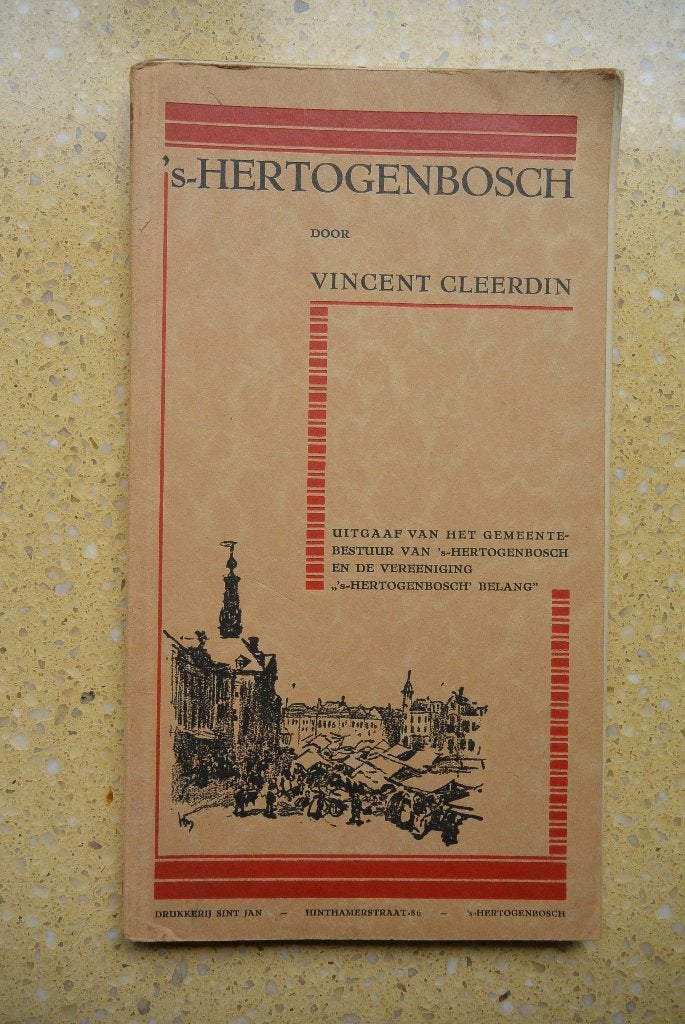 's-Hertogenbosch Vincent Cleerdin Herman Moerkerk 1929, Ophalen of Verzenden, Gelezen, Vincent Cleerdin