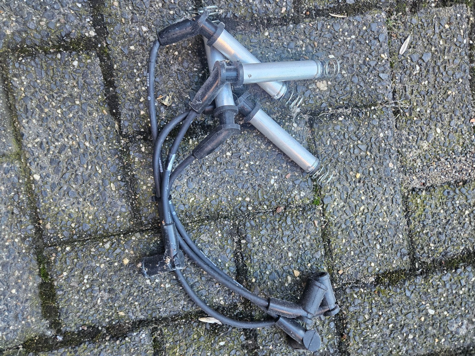 Bougiekabels en bobineset, Ophalen of Verzenden, Gebruikt, Universele onderdelen