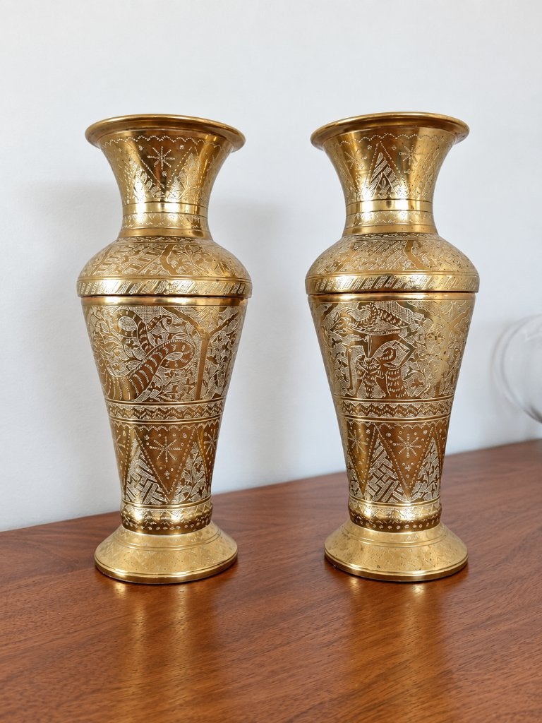 Indonesisch decor vazen, Ophalen of Verzenden
