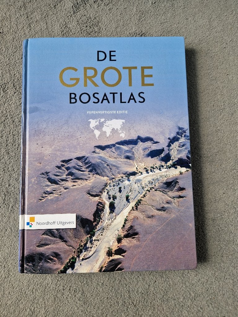 De Grote Bosatlas 55e editie - als nieuw, Boeken, Bosatlas, 2000 tot heden, Nieuw, Ophalen of Verzenden