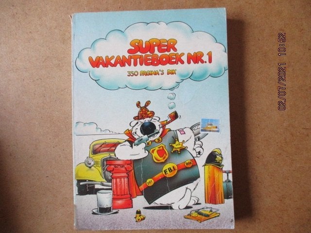 adv4909 super vakantieboek, Boeken, Eén stripboek, Ophalen, Gelezen