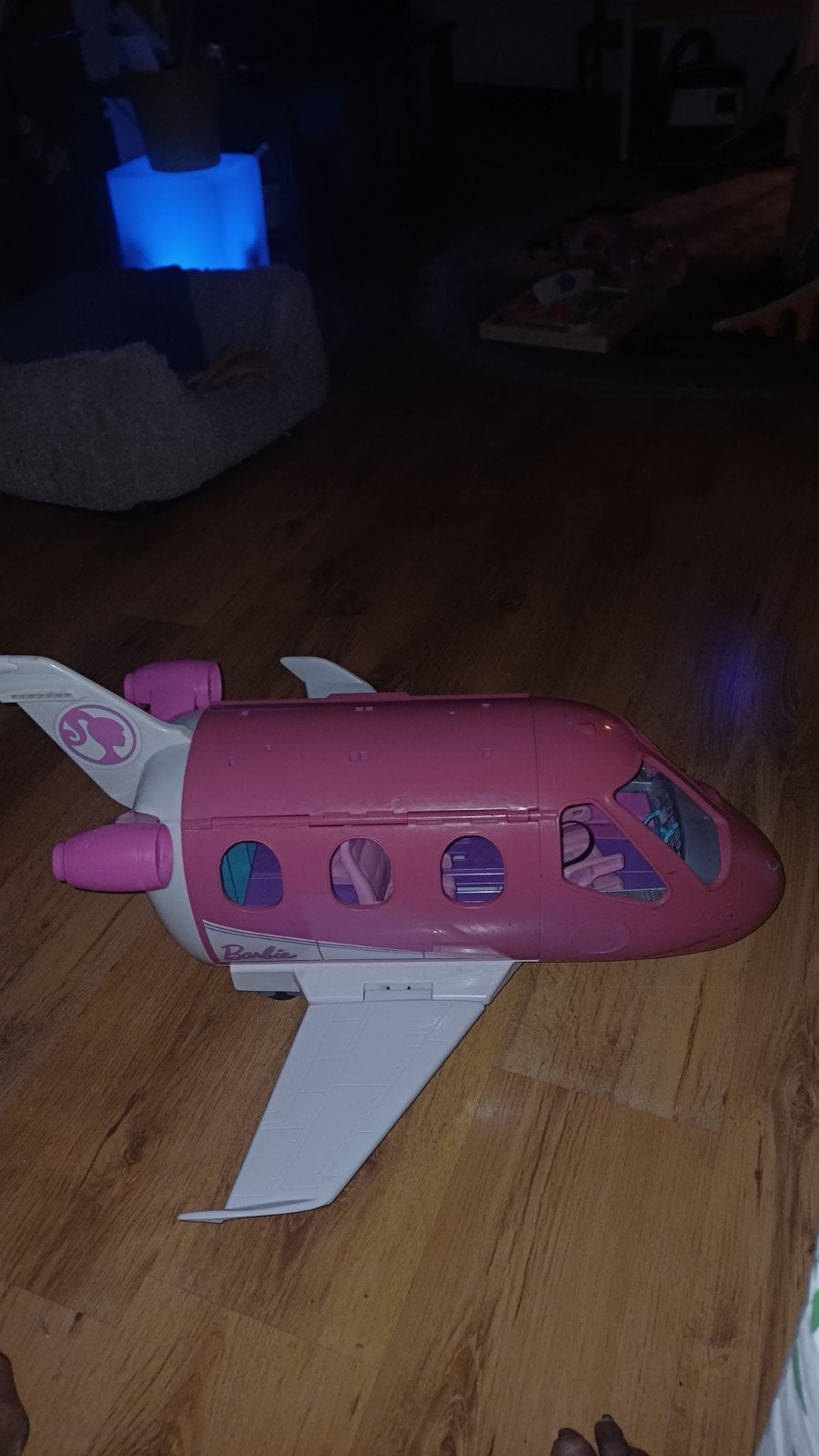 Barbie vliegtuig, Ophalen, Zo goed als nieuw, Jongen of Meisje