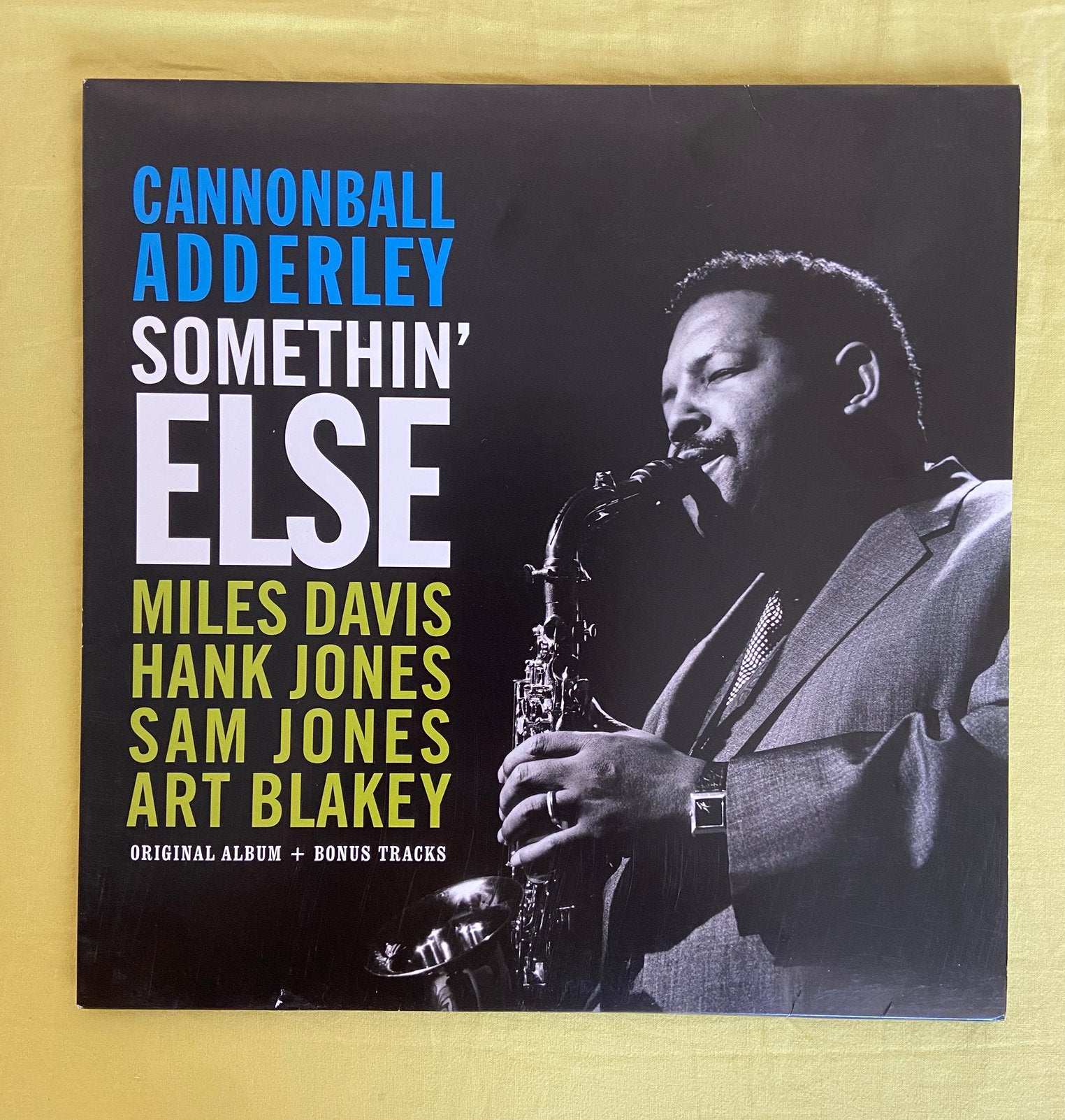 Cannonball Adderley | Somethin’ Else | LP, Ophalen, Zo goed als nieuw, 12 inch, Inclusief binnenhoes