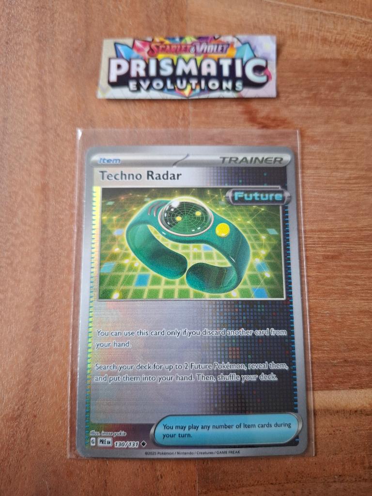 Pokemon – Techno Radar  (XPRE 130/131) – Prismatic, Ophalen of Verzenden, Nieuw, Losse kaart, Foil