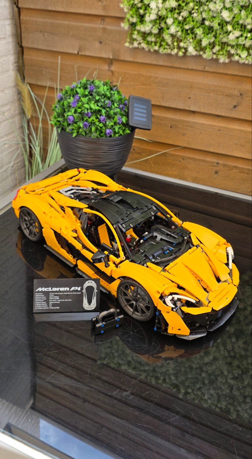 Lego 42172 McLaren P1 Technic, Ophalen of Verzenden, Zo goed als nieuw, Complete set, Lego