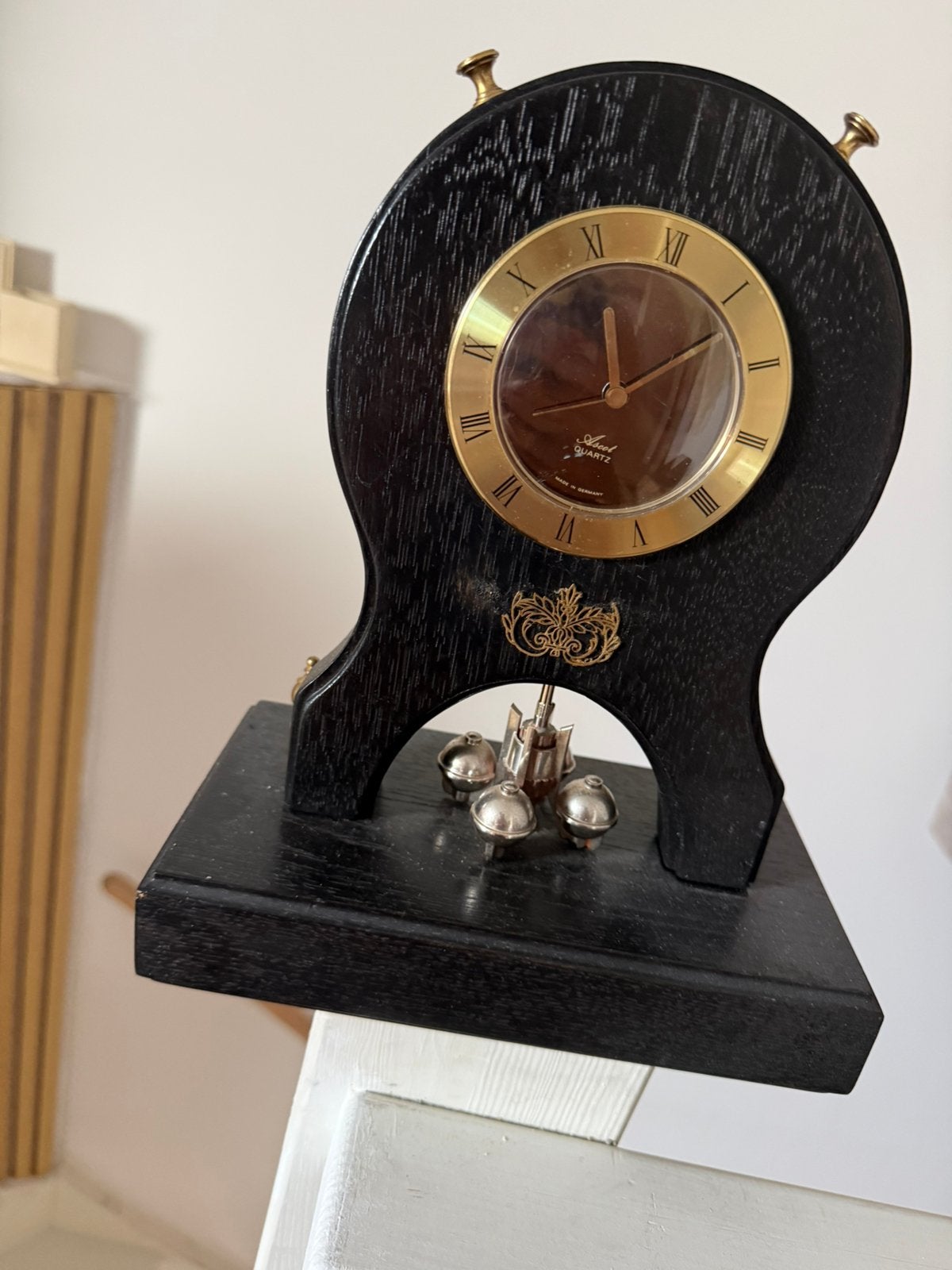 Ascot quarts schouwklok pendule, Antiek en Kunst, Antiek | Klokken, Ophalen