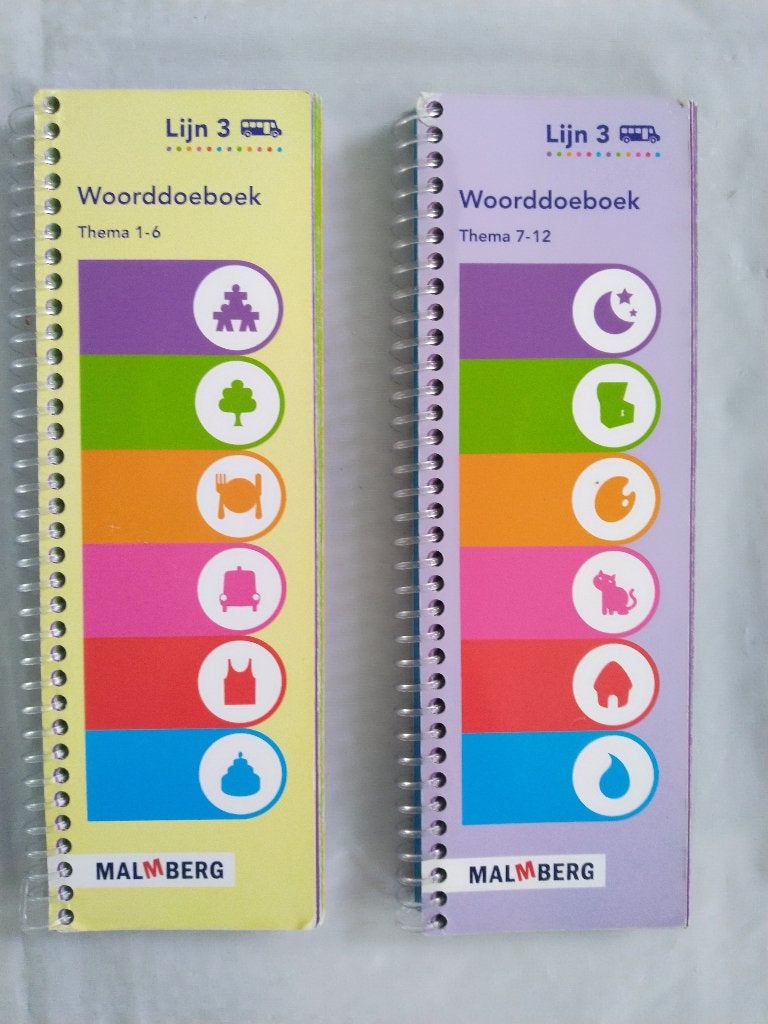 Lijn 3 - Woorddoeboek thema 1-6 en 7-12 - Groep 3 -Versie 1, Boeken, Ophalen of Verzenden, Zo goed als nieuw, Overige niveaus
