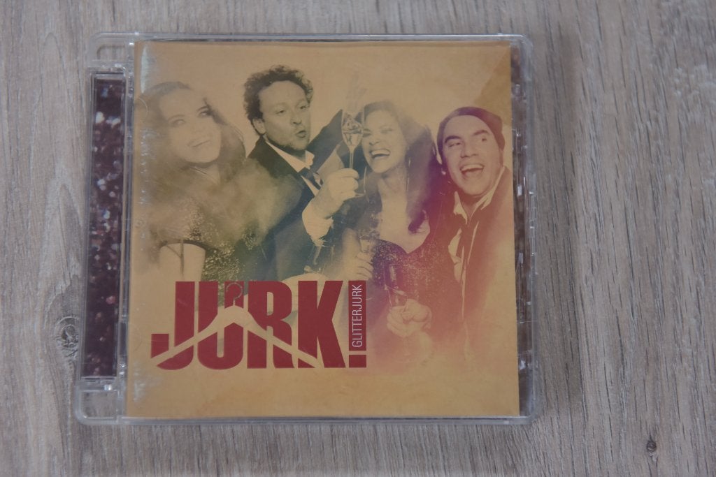 JURK --- GLITTERJURK  13 geweldige nummers, Verzenden, Inclusief doosje, Zo goed als nieuw, Pop