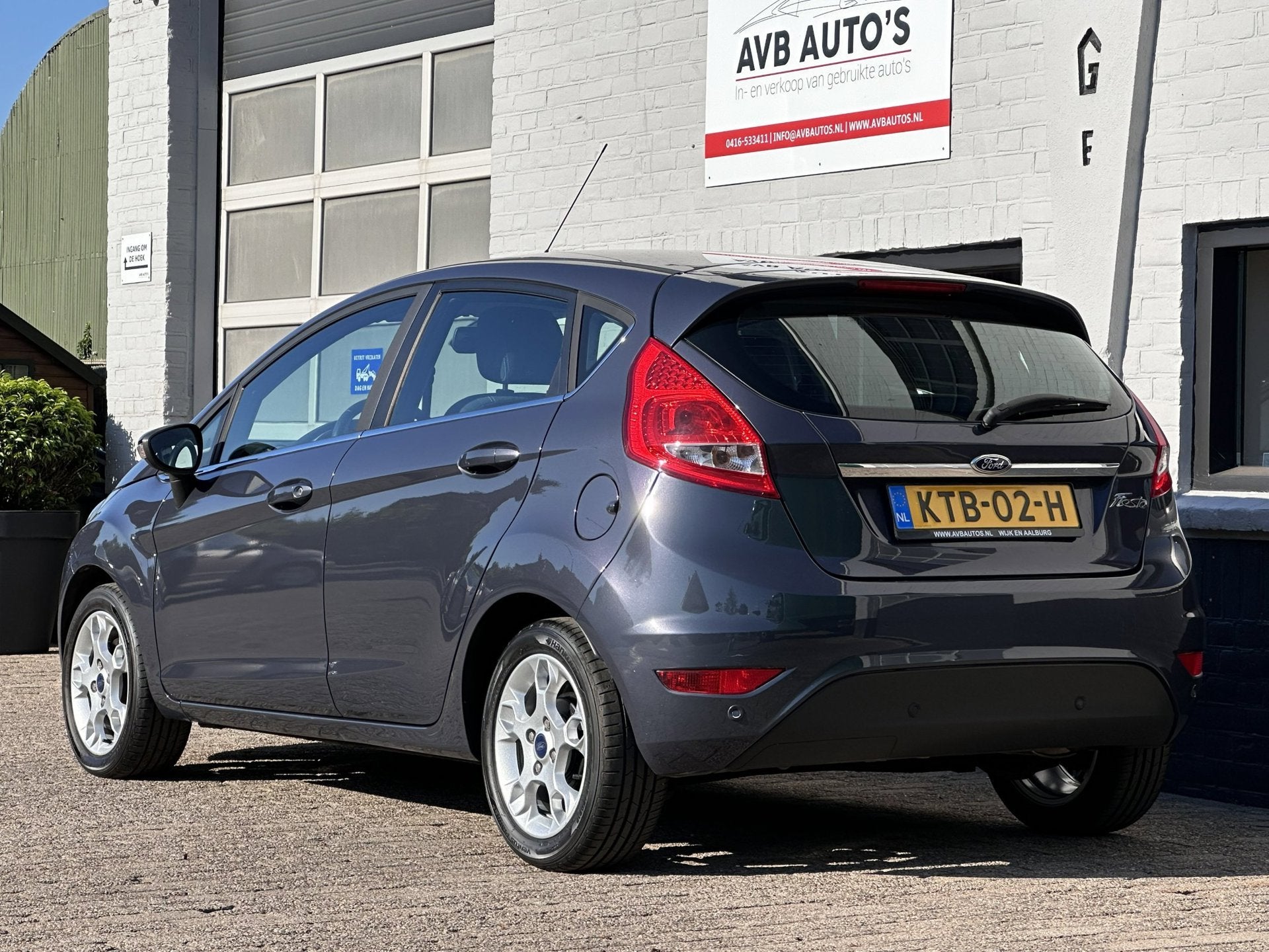 Ford FIESTA 1.4 Titanium Clima Usb Aux APK 9-27 Stoelverwarm, Auto's, Ford, Voorwielaandrijving, Euro 5, Stof, Gebruikt