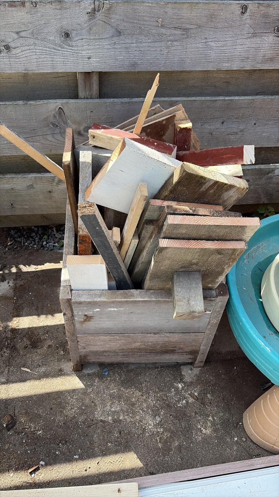 Schoon brandhout, Doe-het-zelf en Verbouw, Hout en Planken, Ophalen, Gebruikt, 25 tot 50 mm, Balk