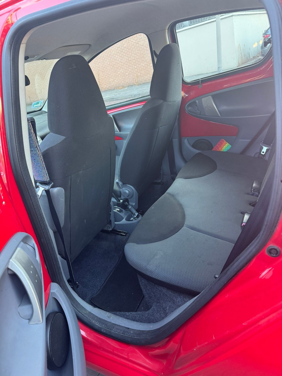 Toyota Aygo 1.0-12V+|NW APK|NAP|AUTOMAAT 2006 ROOD, Ophalen of Verzenden, Gebruikt, Toyota