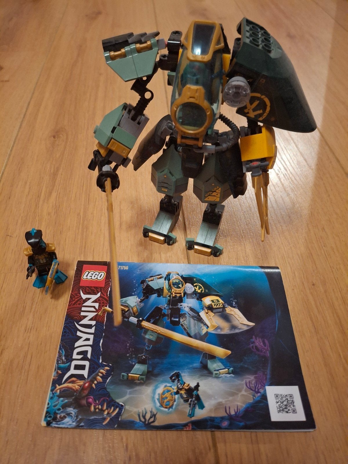 Lego ninjago 71750, Ophalen, Zo goed als nieuw