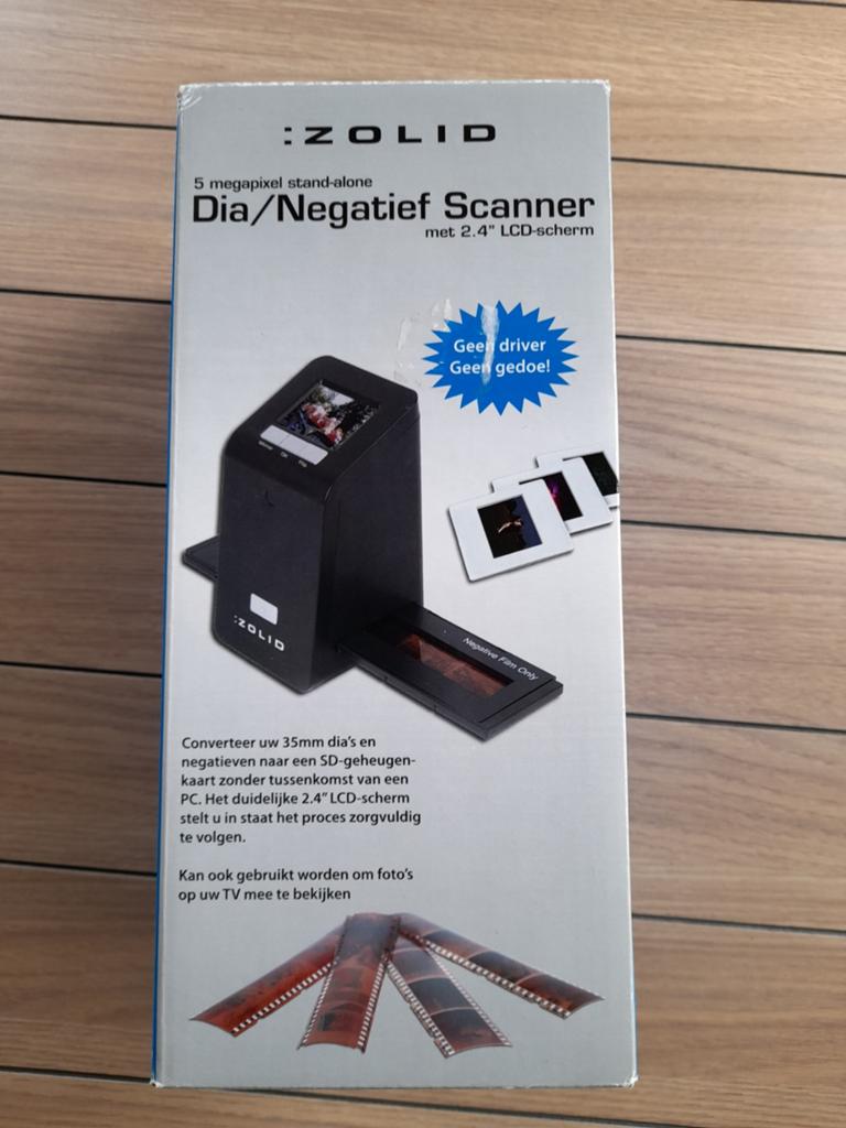 Zolid dia scanner, Ophalen of Verzenden, Zo goed als nieuw