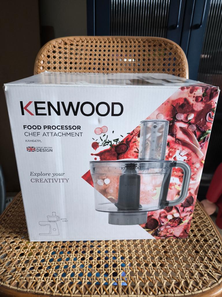nieuwe kenwood chef attachment kah64pl, 4 liter of meer, Ophalen of Verzenden, Nieuw, 3 snelheden of meer