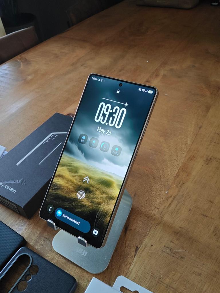 Samsung S25 Ultra 512gb + Galaxy Watch Ultra 2 64gb. Ruilen!, 512 GB, Ophalen, Zo goed als nieuw, Zwart