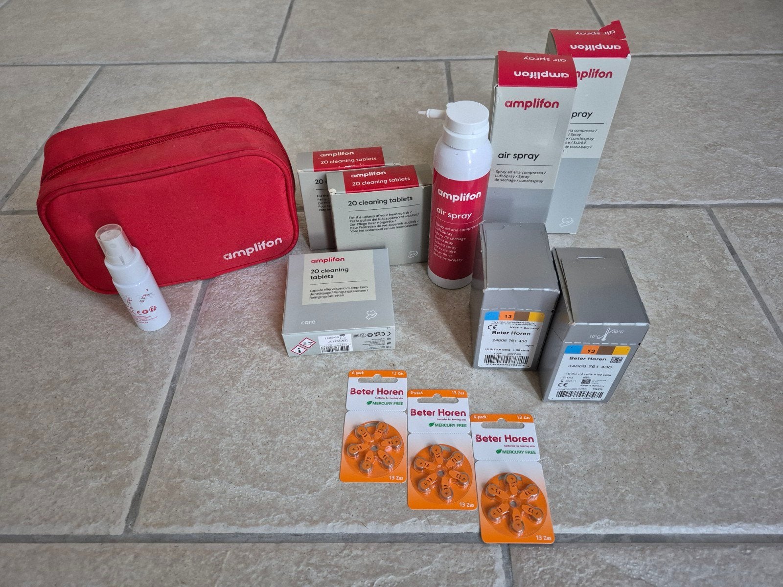 Nieuw! Amplifon Gehoorapparaat onderhoudsset, Ophalen of Verzenden, Nieuw