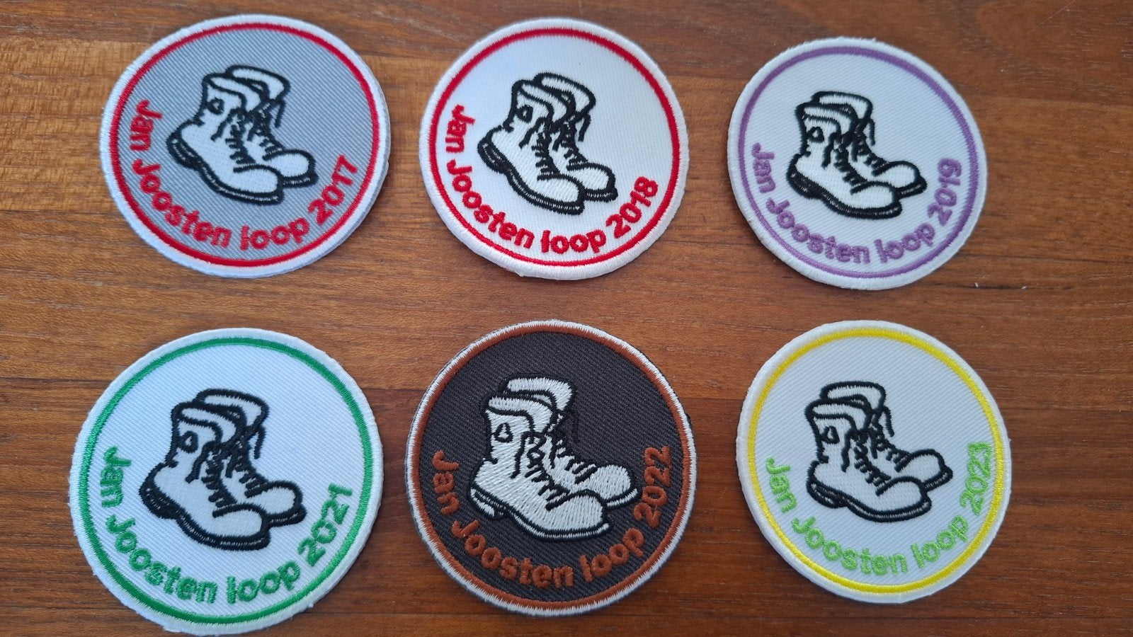 Scouting badges Jan Joosten loop, Verzamelen, Scouting, Embleem, Speld of Insigne, Ophalen of Verzenden