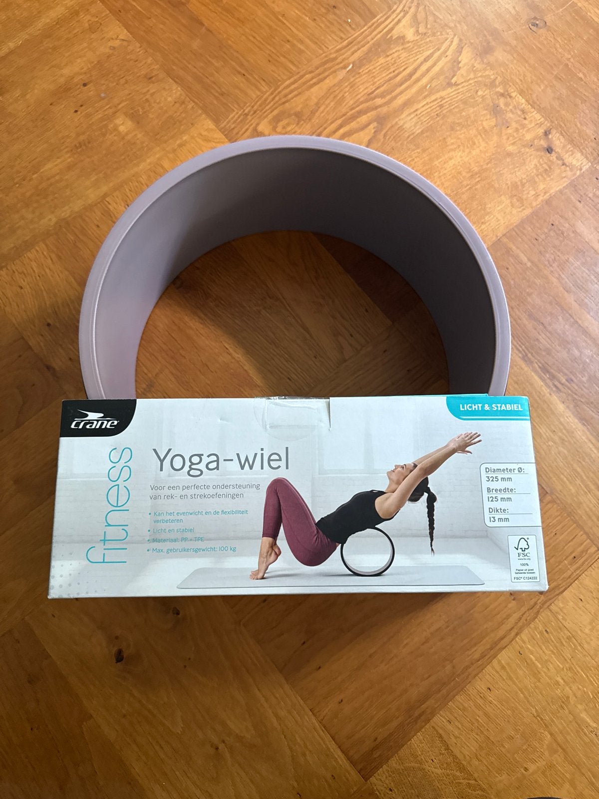 Crane Fitness Yoga-wiel - Nieuw in doos, Verzenden, Nieuw, Yoga-accessoire