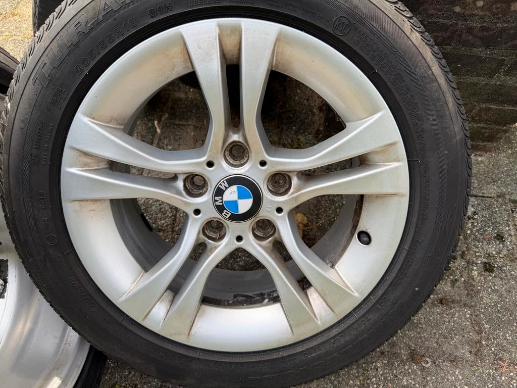 4 nette velgen voor BMW 3 serie (banden aan vervanging toe), Auto-onderdelen, Banden en Velgen, Ophalen, Gebruikt, Velg(en), 16 inch