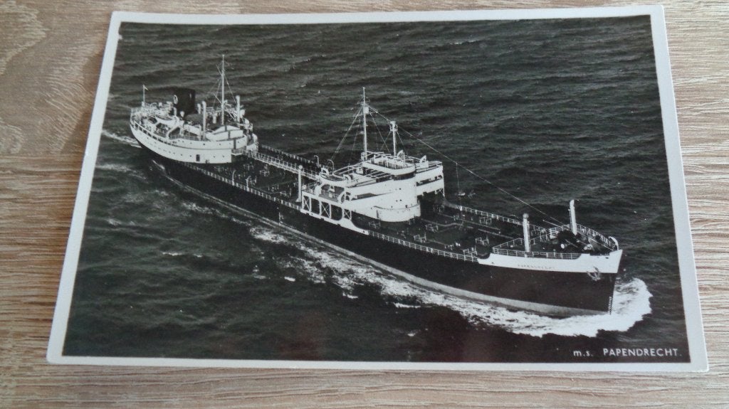 mts. Papendrecht, Verzamelen, Verzenden, Zo goed als nieuw, Motorboot, Kaart, Foto of Prent
