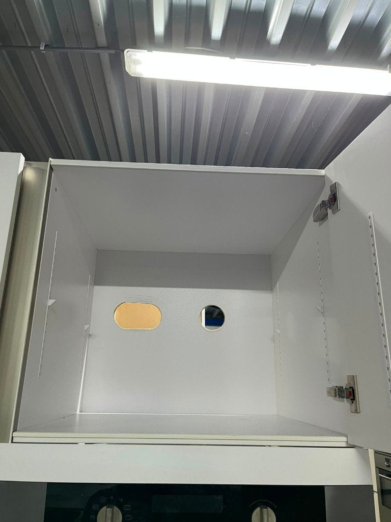 Complete keuken met APP 120Keukens op voorraad Nr. 2967, Ophalen, Wit, Overige typen, Zo goed als nieuw
