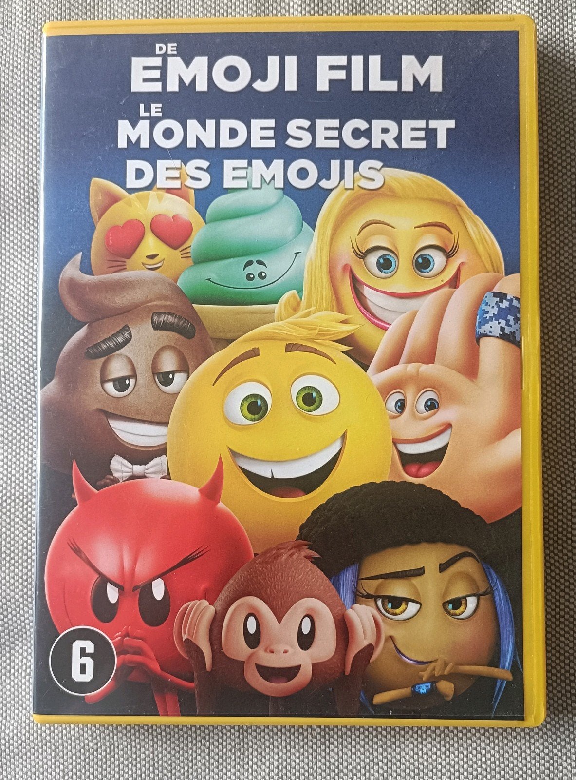 De Emoji Film - Le Monde Secret des Emojis (DVD), Ophalen of Verzenden, Duits, Vanaf 6 jaar, Familie