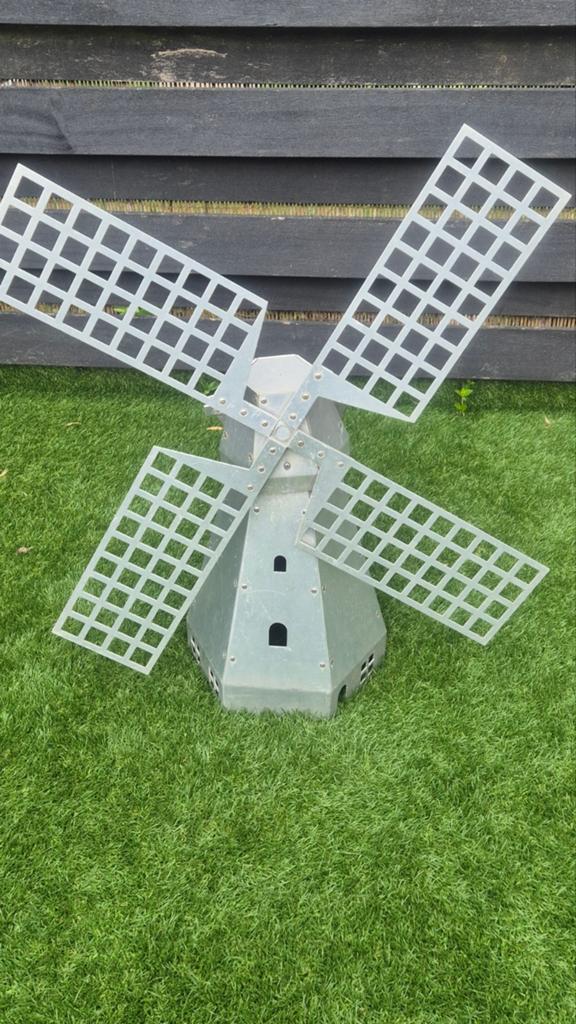 Metalen Tuinwindmolen - Decoratieve Molen, Tuin en Terras, Ophalen of Verzenden, Metaal, Overige typen
