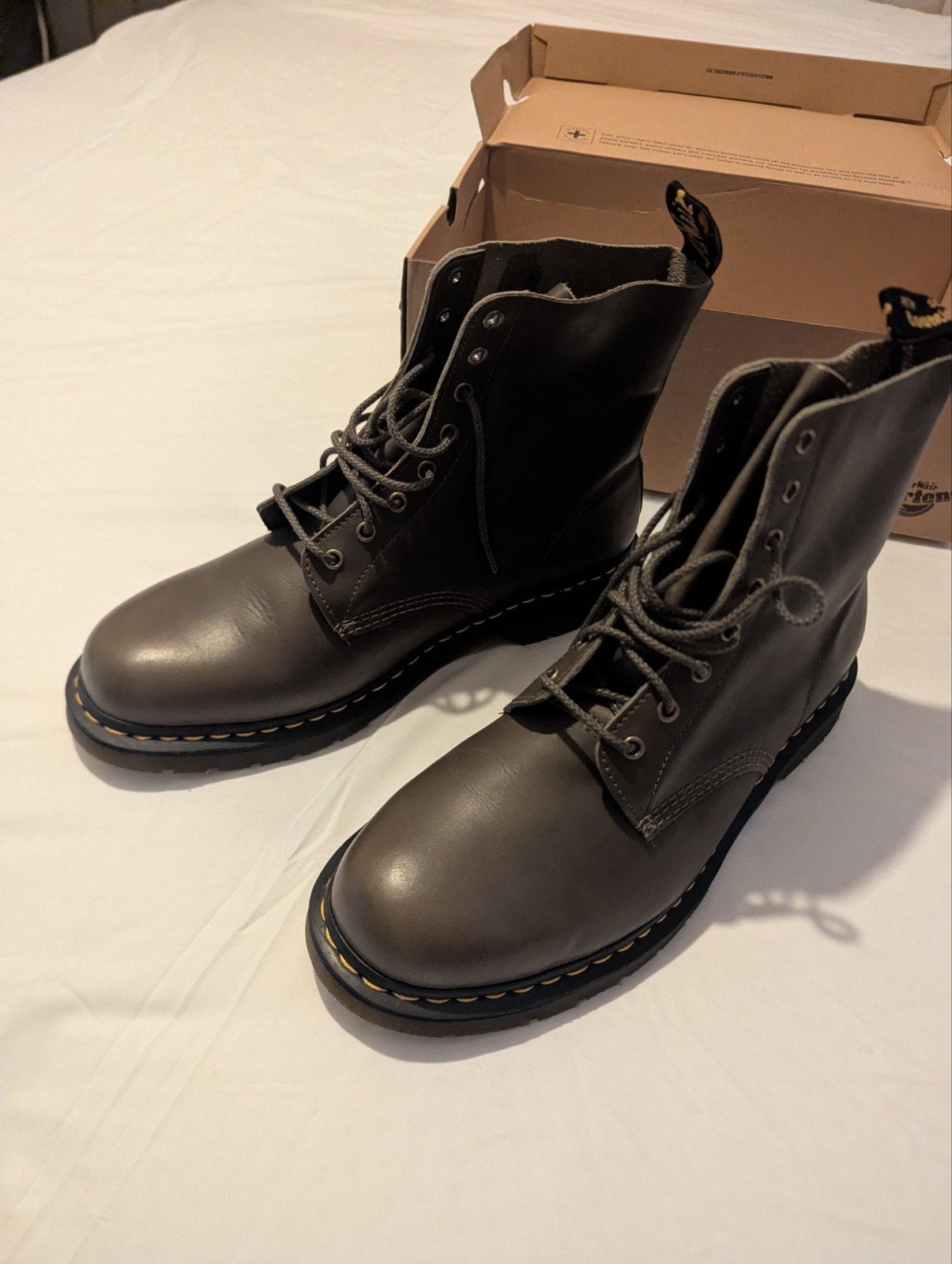 Nieuwe Dr Martens Pascal Olive 48, Kleding | Heren, Schoenen, Overige kleuren, Boots, Nieuw, Ophalen of Verzenden
