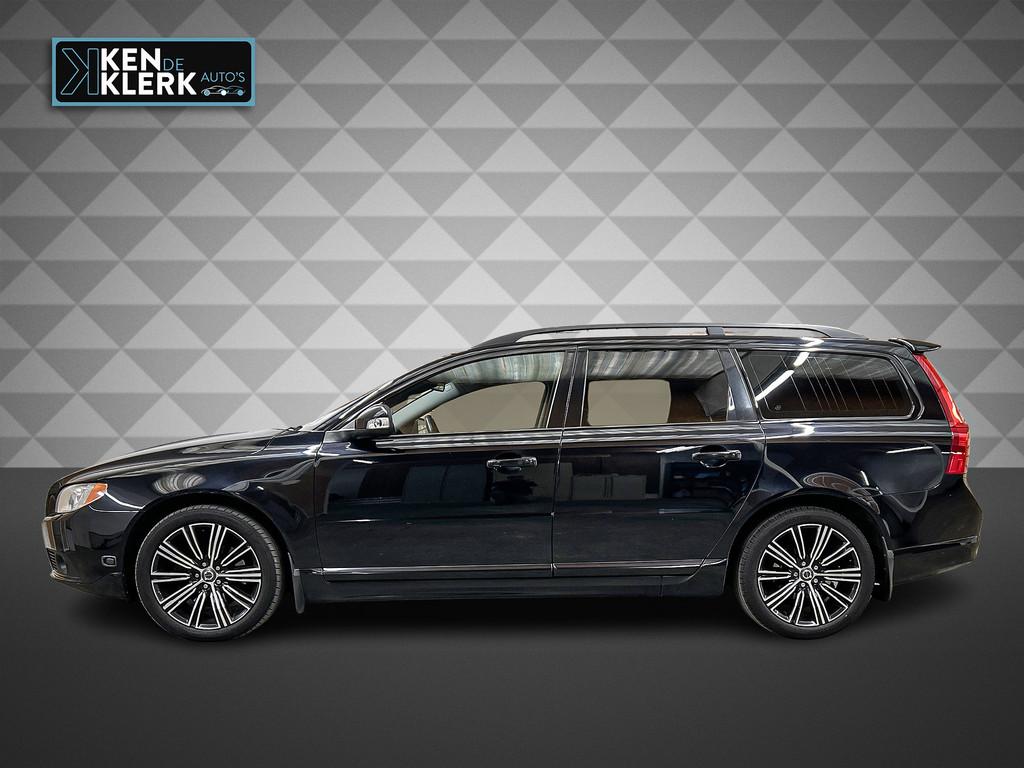 Volvo V70 2.5FT Summum |Leder interieur| Trekhaak, Auto's, Gebruikt, Zwart, Overige brandstoffen, Handgeschakeld