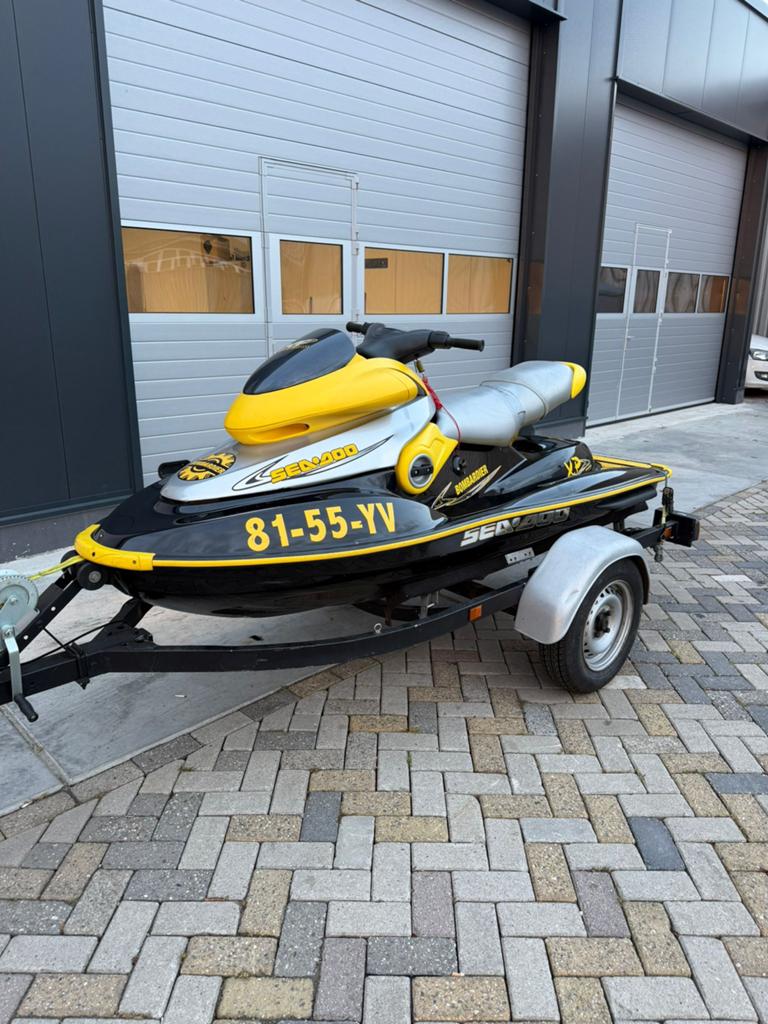 Sea-Doo Waterscooter 2-Persoons – Vaarklaar met Trailer!, Watersport en Boten, Jetski's en Waterscooters, Ophalen, Zo goed als nieuw