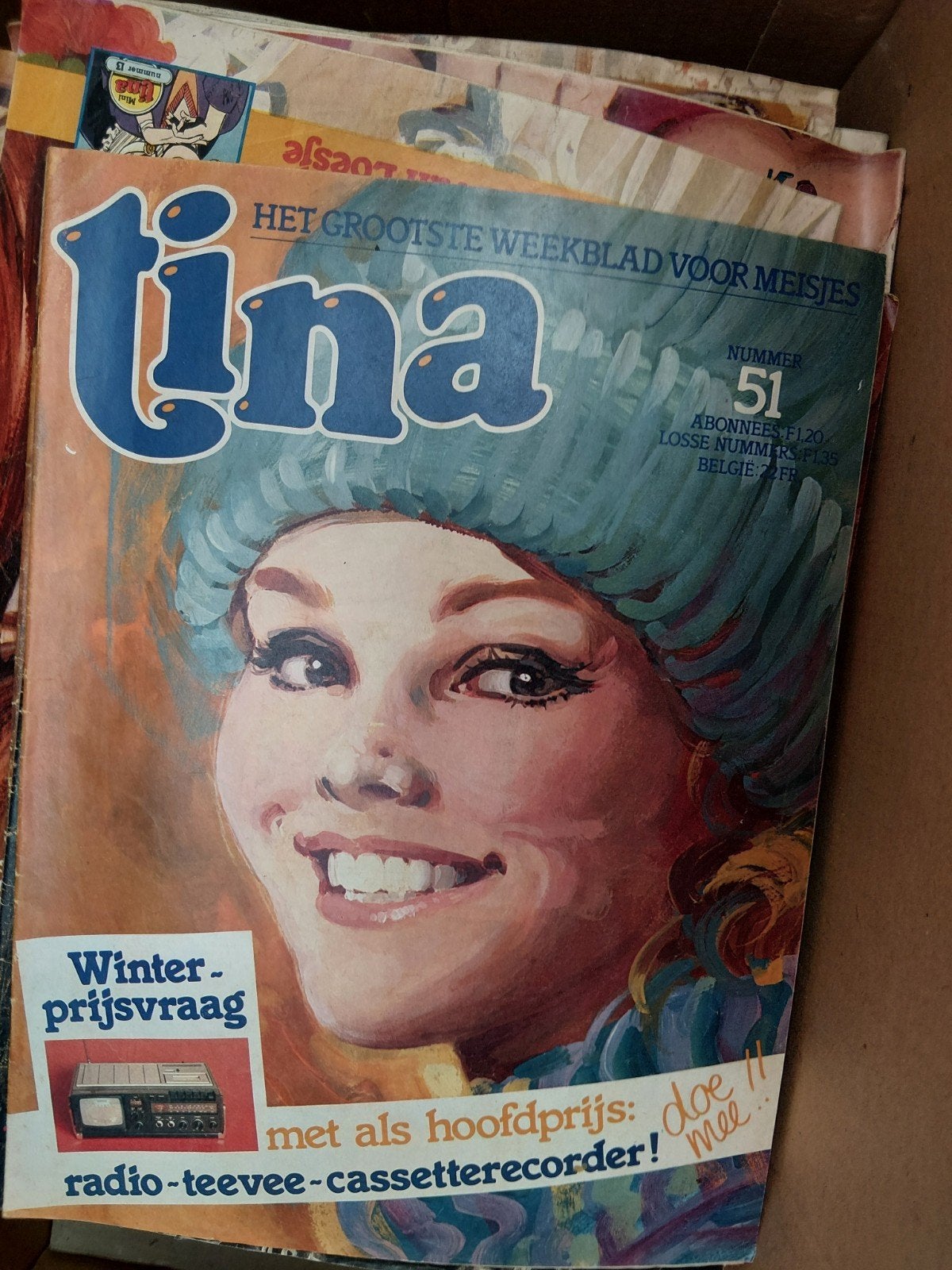 Meerdere Tina s, Ophalen, Gelezen, Damesbladen
