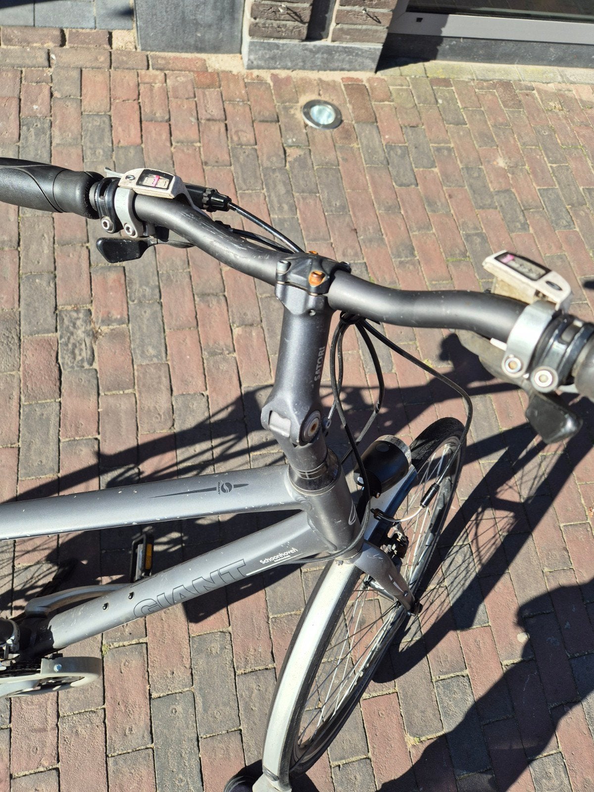Stadsfiets, Giant, Fietsen en Brommers, Gebruikt, Velgrem, Versnellingen, 57 tot 61 cm