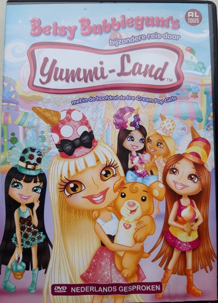 Betsy Bubblegum's YummiLand  Bijzondere Reis Door Yummi-Land, Bonusmateriaal, Gebruikt, Animatie, Alle leeftijden