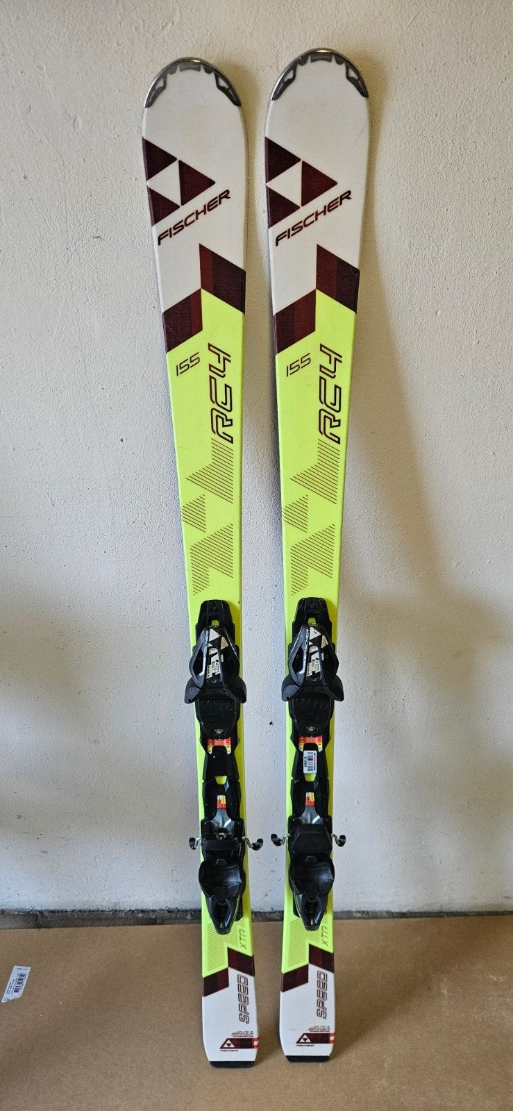 Fischer RC4 Speed 155 cm Sportieve Carveski gewaxt (10), 140 tot 160 cm, Fischer, Ophalen of Verzenden, Zo goed als nieuw