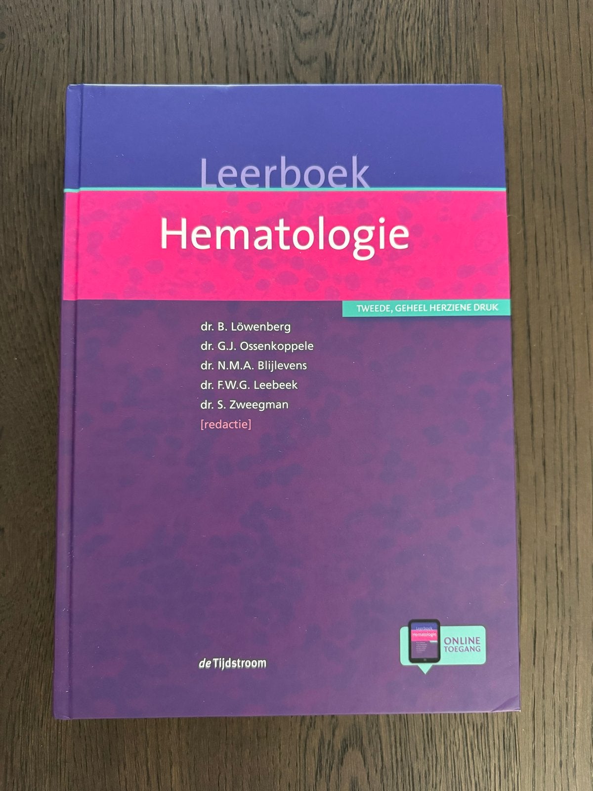 Leerboek Hematologie - Tweede, Geheel Herzien Druk, Boeken, Ophalen of Verzenden, Beta, Zo goed als nieuw, WO