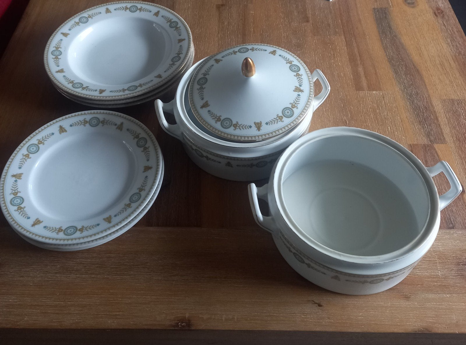 Eschenbach Servies - Vintage Bavaria Germany, Gebruikt, Overige merken, Vintage, Ophalen of Verzenden