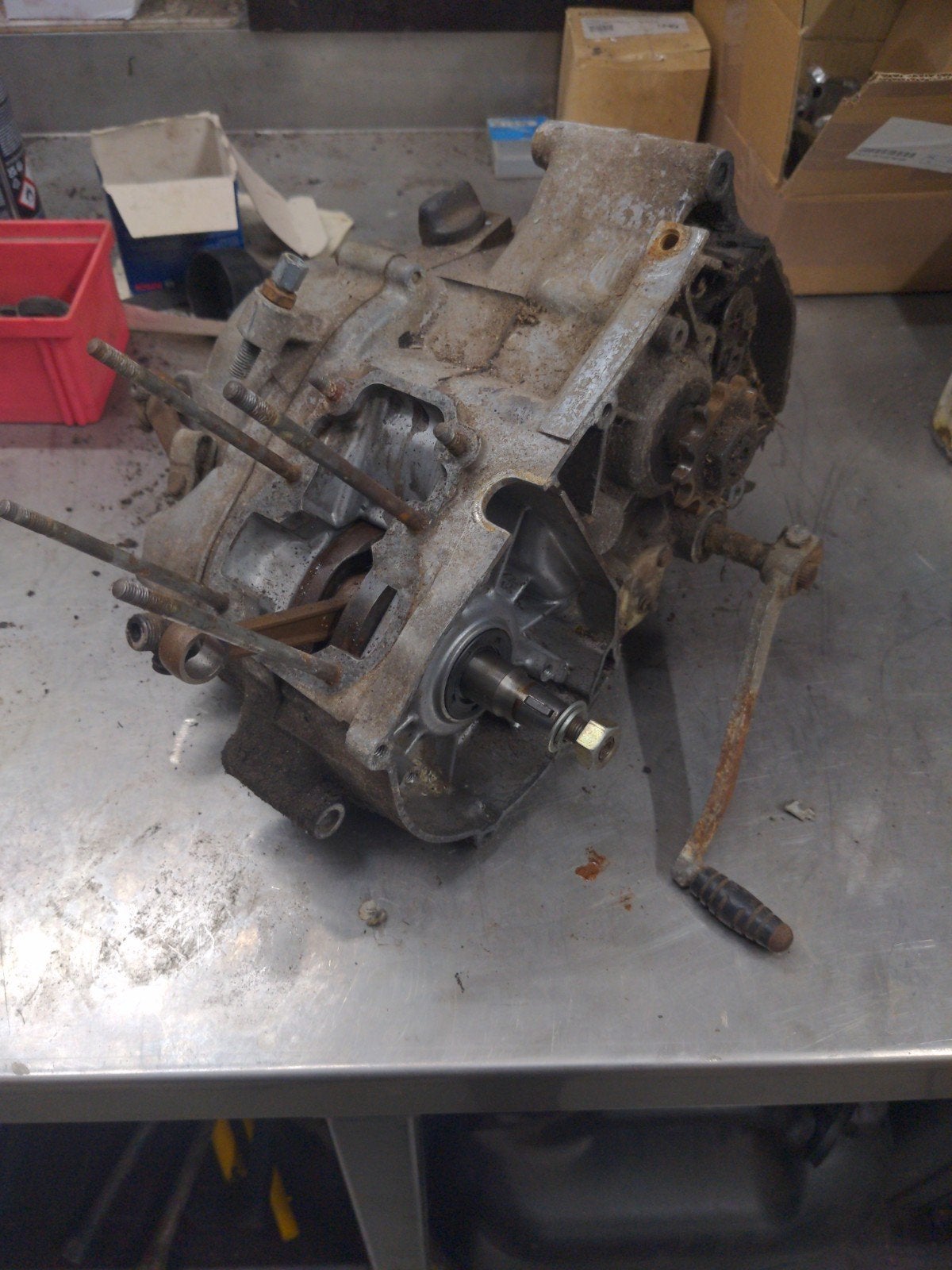 Suzuki ZR50 / TS50ER blok 5-bak, Ophalen, Gebruikt, Blok, Suzuki